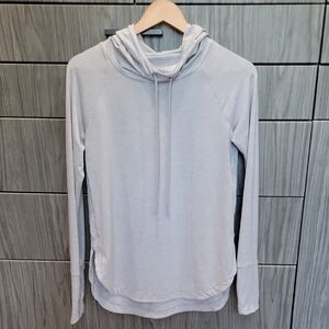 Athleta Light Gray Hoodie
